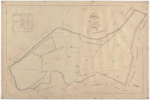 GREMILLY - Section B - des Bois - feuille 05