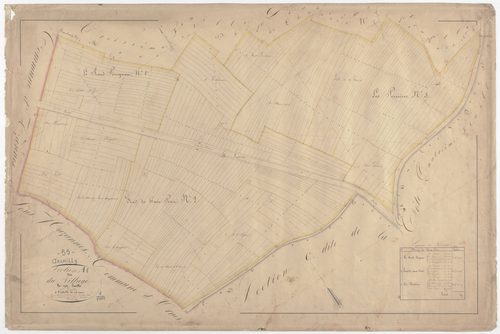 GREMILLY - Section A - du Village - feuille 01