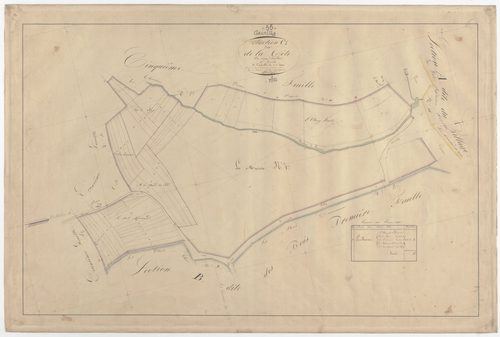 GREMILLY - Section C - de la Côte - feuille 01