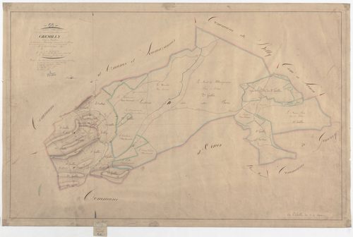 GREMILLY - Tableau d'assemblage - feuille 01