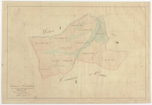 GREMILLY - Section PA - de la Côte - feuille U