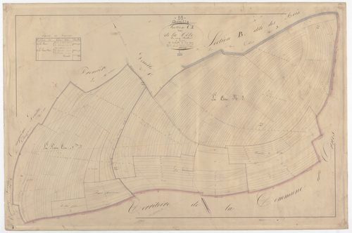 GREMILLY - Section C - de la Côte - feuille 02
