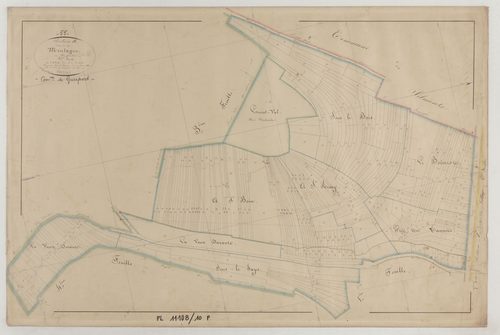 GUERPONT - Section B de la Montagne feuille 02