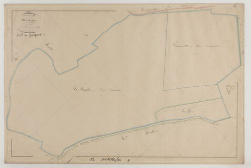 GUERPONT - Section B de la Montagne feuille 03
