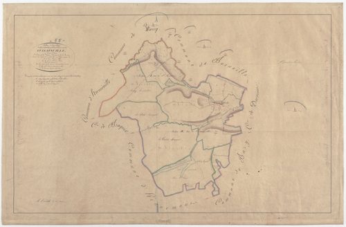 GUSSAINVILLE - Tableau d'assemblage - feuille 01