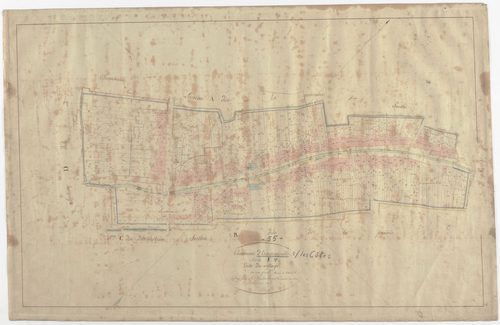 HANNONVILLE-SOUS-LES-COTES - Section E - du Village - feuille U