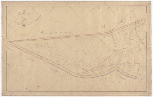 HAUDAINVILLE - Section A - des Pisses - feuille 01