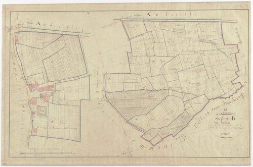 HAUDIOMONT - Section B - des Praillons - feuille U