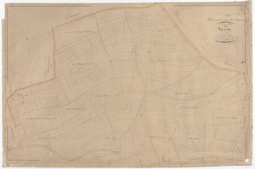 HAUMONT-PRES-SAMOGNEUX - Section A - du Village - feuille 01