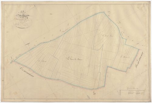 HEIPPES - Section B - la Côte du Moulin - feuille 06