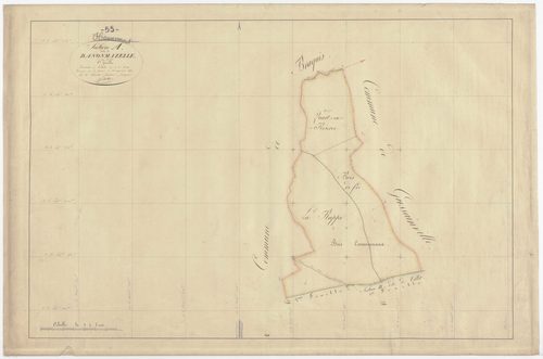 HENNEMONT - Section A - de Banonmazelle - feuille 01