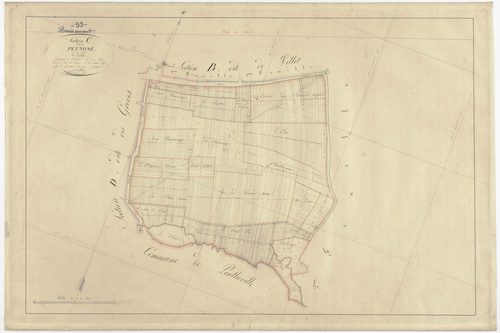 HENNEMONT - Section C - de Plunose - feuille 01