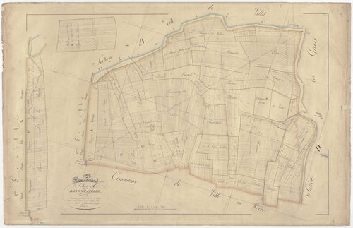 HENNEMONT - Section A - de Banonmazelle - feuille 02