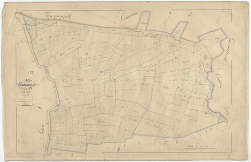 HENNEMONT - Section B - de Villet - feuille 01