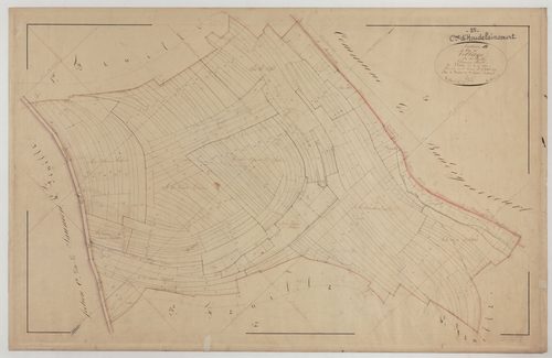 HOUDELAINCOURT - Section D du Village feuille 02