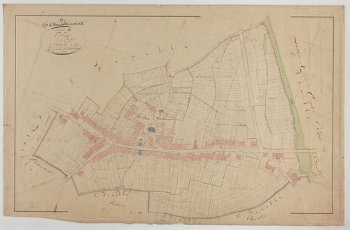 HOUDELAINCOURT - Section D du Village feuille 06
