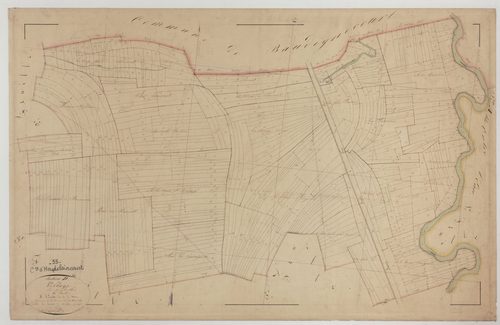 HOUDELAINCOURT - Section D du Village feuille 04
