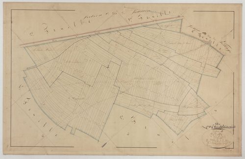 HOUDELAINCOURT - Section B de Presle feuille 05