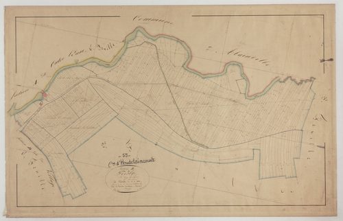 HOUDELAINCOURT - Section B de Presle feuille 01