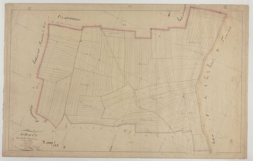IPPECOURT - Section C la Voie d'Autrécourt feuille 03