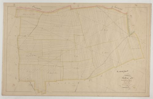 IPPECOURT - Section A la Voie de Verdun feuille 03
