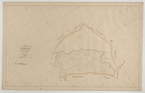 IPPECOURT - Section A la Voie de Verdun feuille 04