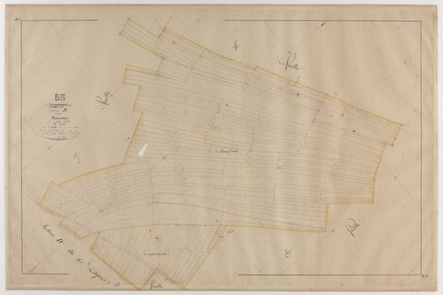 JAMETZ - Section B - des Beauvettes - feuille 06