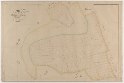JOUY-EN-ARGONNE - Section C - du Village et de l'Eglise - feuille 02