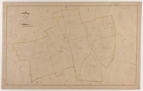 JULVECOURT - Section A - de Jardillière - feuille 02