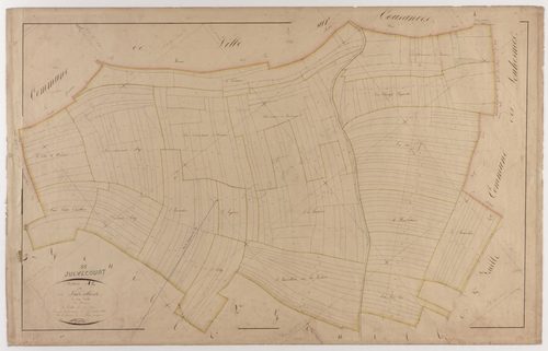 JULVECOURT - Section A - de Jardillière - feuille 01