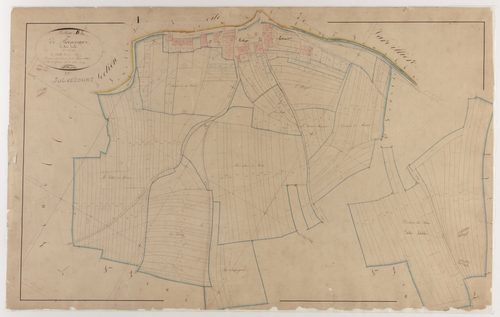 JULVECOURT - Section B - de Bronvaux - feuille 08