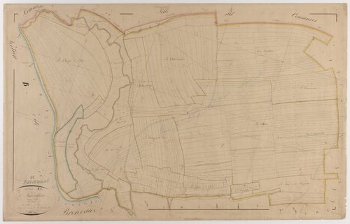 JULVECOURT - Section A - de Jardillière - feuille 03