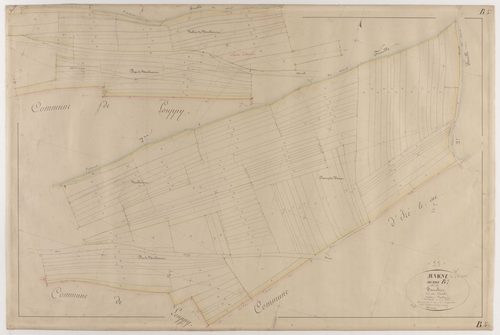 JUVIGNY-SUR-LOISON - Section B - des Fourches - feuille 03