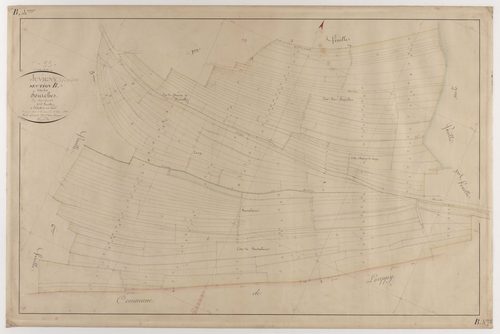 JUVIGNY-SUR-LOISON - Section B - des Fourches - feuille 04