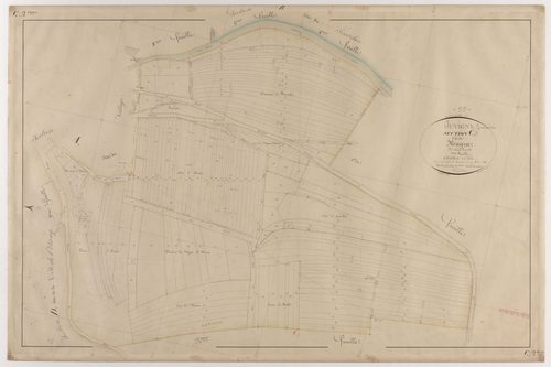 JUVIGNY-SUR-LOISON - Section C - de Hugne - feuille 02