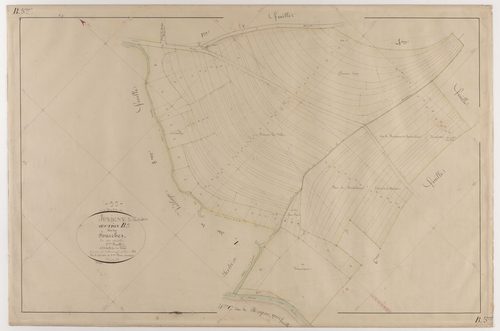 JUVIGNY-SUR-LOISON - Section B - des Fourches - feuille 05