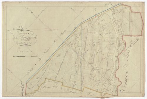 LABEUVILLE - Section C - de la Bertaucourt - feuille 01