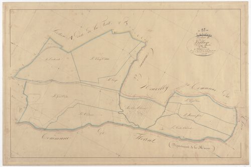 LACHALADE - Section B - du Village - feuille 01
