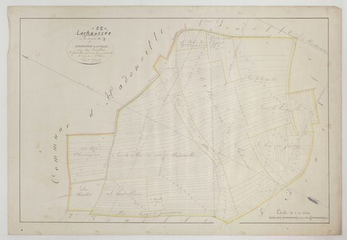 LACHAUSSEE - Section D Derrière la Ville feuille 03