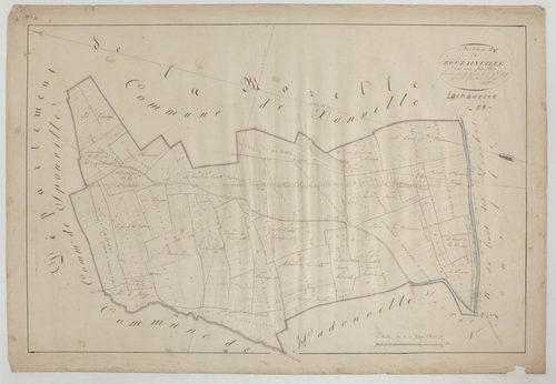LACHAUSSEE - Section A de Bouzainville feuille U