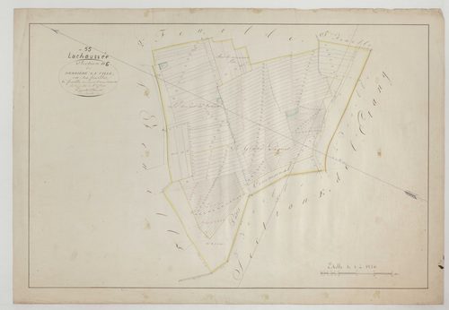 LACHAUSSEE - Section D Derrière la Ville feuille 06