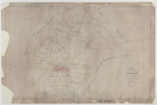 LAHEYCOURT - Tableau d'assemblage feuille 01