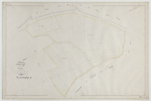 LAHEYCOURT - Section D du Sarte feuille 03
