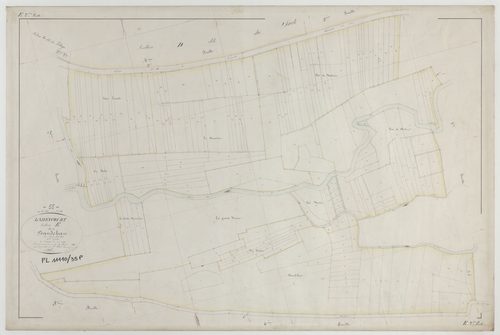 LAHEYCOURT - Section E de Baudehan feuille 02