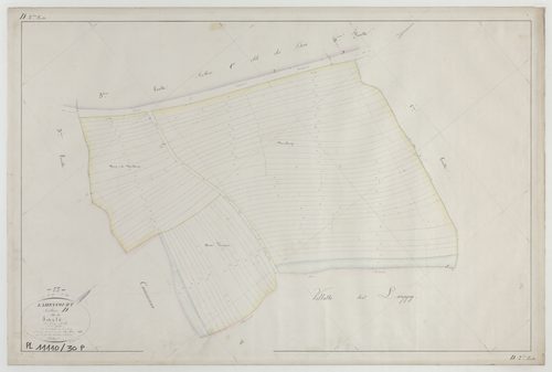 LAHEYCOURT - Section D du Sarte feuille 02
