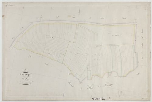 LAHEYCOURT - Section D du Sarte feuille 01