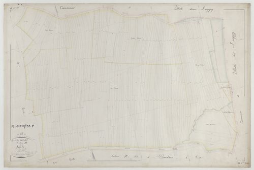 LAHEYCOURT - Section D du Sarte feuille 05