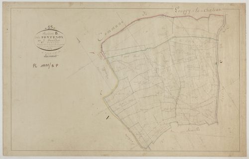 LAIMONT - Section B de Fontenoy feuille 01