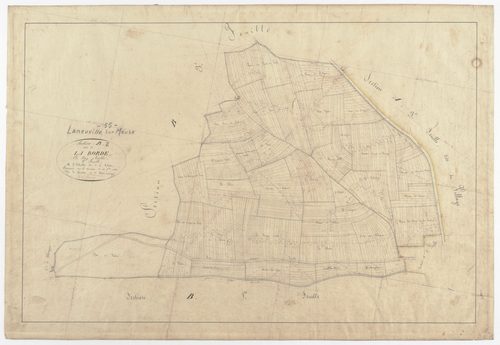 LANEUVILLE-SUR-MEUSE - Section B - de la Borde - feuille 02