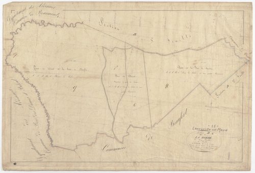LANEUVILLE-SUR-MEUSE - Section B - de la Borde - feuille 04